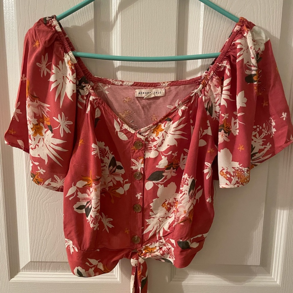 Aeropostale womens crop top